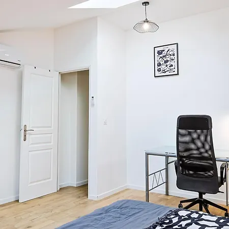Maison T3 2ch - Les Volets Bleus Semesterbostad La Palme